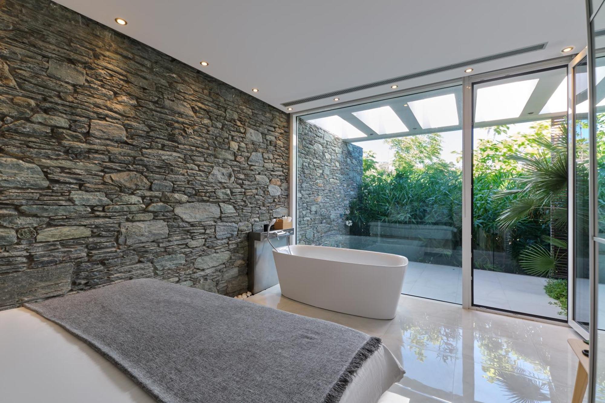 A - Luxury Villas Plomari ภายนอก รูปภาพ